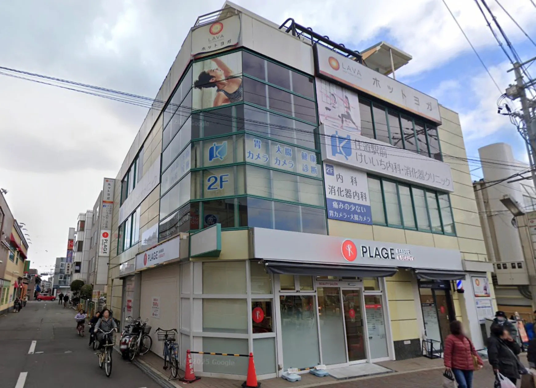 LAVA住道の外観